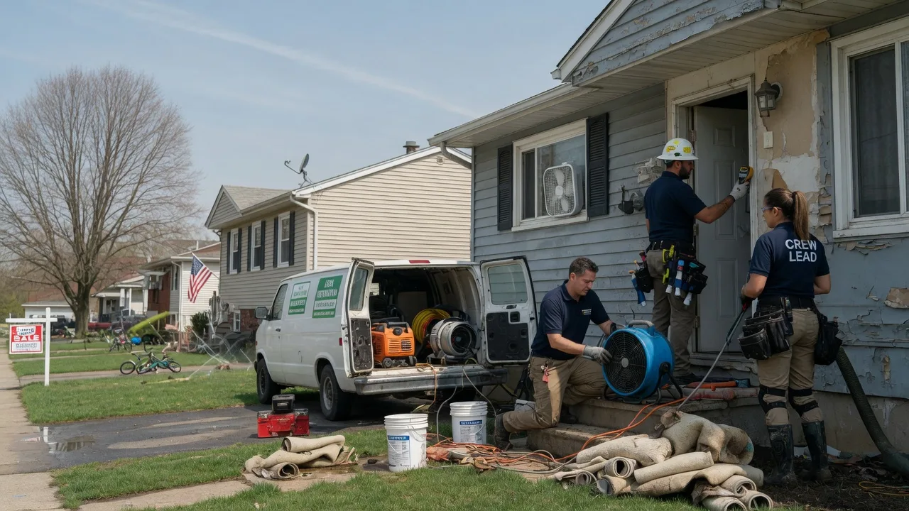 Flood Cleanup in Grand Forks Afb, ND near me